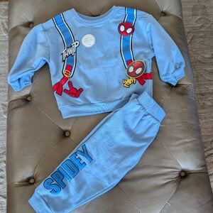 SPIDERMAN - Boys 2 Piece Set Size 2T